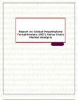 Report on Global Polyethylene Terephthalate (PET) Value Chain Market Analysis