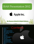 Welcome to the apple story