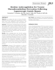 Routine Anticoagulation for Venous Thromboembolism PreventionFollowing Laparoscopic Gastric Pypass