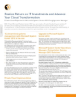 Realize Return on IT Investments
