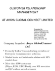 CRM at Avaya Global Connect Limited