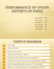 Performance of Onion Exports