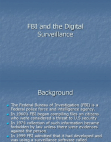 FBI and Digital Surveillance