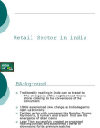 Retail sector in India