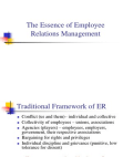 Employee Relations Management