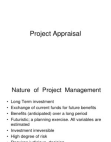 Project Appraisal