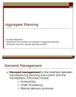 Aggregate Planning