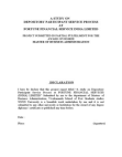 A study on Depository Participant Service Process at Fortune Financial Services (India) Li