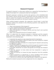 Research Proposal