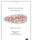 CONSUMER BEHAVIOUR MAGGI