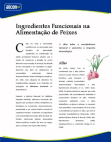 Alimentos Funcionais na Prevenção de Doenças em Peixes