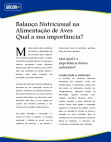 Balanço Nutricional