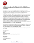 Eve of Darkness - Press Release - Tor Books