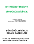 9. SINIF KİMYA DERSİ KİTABI