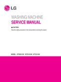 LG WT5001CW WT5101 Top Load Washer Service Manual