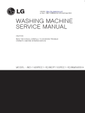 LG WM3455HW Washer Service Manual