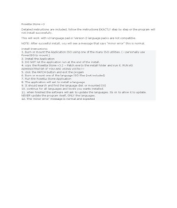 Rosetta Stone - Latin American Spanish Languages - Level 1-3 MAC.