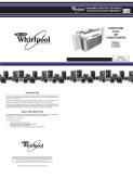 Whirlpool - R-93 Air Conditioner-Surround Cool Service Manual