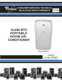 Whirlpool - R-100 10,000 BTU Portable Air Conditioner Service Manual