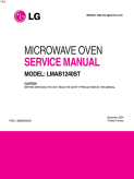 LG Microwave Oven LMAB1240