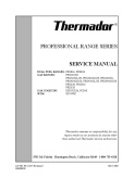 Thermador Professional Range Series Dual Fuel Gas Ranges & Gas Cooktop & Wok