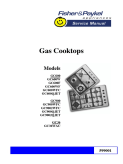 Fisher & Paykel Gas Gooktops 599001