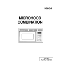 Whirlpool KM-24 Microhood Combination