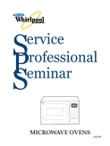 Whirlpool Service Professional Seminar Microwave Ovens