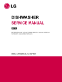 LG LDF7932 Dishwasher Service Manual