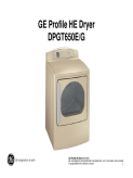 GE Profile HE Dryer