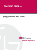 LG Dryer Training Spring 2007 DLE9577 DLG9588