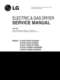 LG Electric Dryer Repair Service Manual DLE3777xx