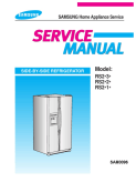 Samsung RS2 Refrigerator Service Manual