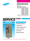 Samsung Refrigerator Service Manual RS26