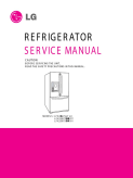 LG LFX25975ST Refrigerator Service Manual