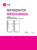 LG Top Freezer Refrigerator Service Manual LRTN22310xx
