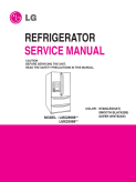 LG LMX28988 LMX25988 Refrigerator Service Manual