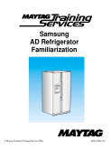 Maytag Training Services Samsung AD Refrigerator Familiarization