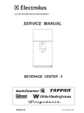 Frigidaire Beverage Center II Service Manual