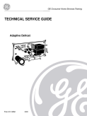 GE Refrigerator Adaptive Defrost Service Manual