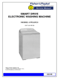 Fisher & Payket GWL03US Smart Drive Electronic Washing Machine