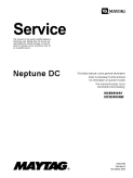 Maytag Neptune Drying Center (DC) Repair Service Manual