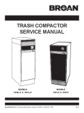 Broan Trash Compactor 1