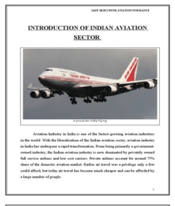 Aircraft Insurance on Aviation Liability Insurance Limits In India  For Project On Aviavtion