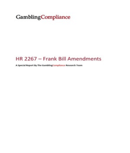 HR 2267 Frank Bill Amendments