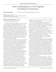 Truth, and Epinephrine, at Our Fingertips: Unveiling the Pseudoaxioms