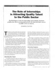 The Role of Internships in Attracting Quality Talent