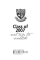 Class of 2007: Not up to scratch
