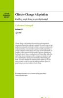 Climate Change Adaptation: Enabling people living in poverty to adapt