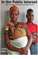 In the Public Interest: Health, education and water and sanitation for all